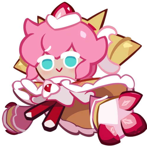 Strawberry Crepe Cookie (Cookie Run: Kingdom)